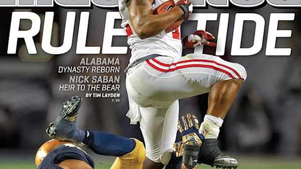 Sports Illustrated cover Eddie Lacy, January 14, 2013